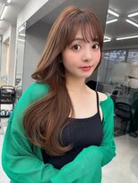 ロンド マーレ 天神大名店(Lond mare)&nbsp;韓国くびれヘア/ふんわりカール/韓国ヘア/ショコラアッシュ