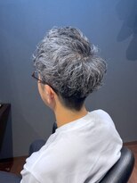 ビーダンディー(Bee dandy)&nbsp;ビジネスツーブロックショート デザインパーマ ダウンバング