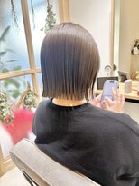 ルーム 富木島店(room)&nbsp;ぷつっとボブ×ブルーパール