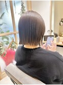 ぷつっとボブ×ブルーパール