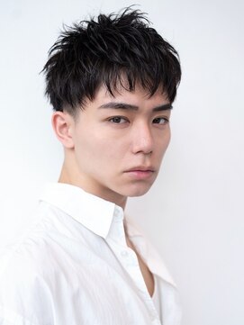 ハバナ 新宿(HAVANA) ソフトツーブロック/刈り上げ/センターパート/ツイスト/ビジネス