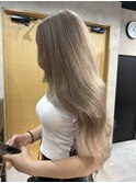 シールエクステ60本！ハイトーンミルクティー
