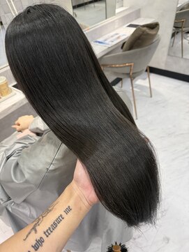 ジーナ 名駅(XENA.) 地毛風ブラック