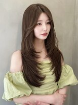 グロー 大宮(GLROW) 美髪縮毛矯正/ブリーチなしダブルカラー/髪質改善/顔まわり