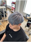 シルバー×ブルー