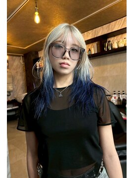 パレット 難波(Palette) ミニウルフカットロングウルフレイヤーショートウルフ40代