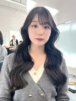 ニトバイアンキシム(nit by ahnkism)&nbsp;韓国風レイヤーカット顔まわりくびれオルチャン堀江