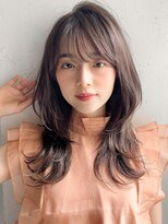 アグノス 青山(Agnos)&nbsp;艶感うる艶髪うるツヤサイドバングデジタルパーマ結べるボブ