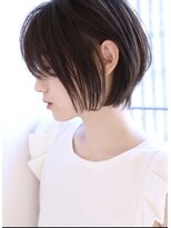 ボヌール 西宮北口(Bonheur)&nbsp;【西宮北口】まとまりあるショートボブ/前下がり