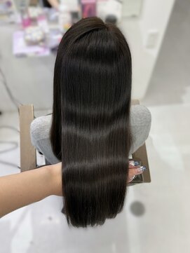 ハピネス 梅田茶屋町店(HAPPINESS) 韓国風/レイヤーカット/顔周り/顔まわり/髪質改善/ベージュ