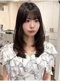レイヤーカット/髪質改善ストレート