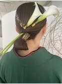 表参道/ブリーチなし／レイヤーカット/ヘアセット