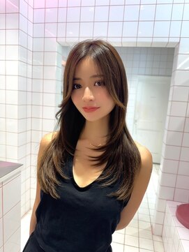 ロンドルーチェ 心斎橋(Lond luce) 黒髪×小顔ヘア　［髪質改善/縮毛矯正］