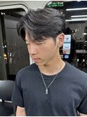 メンズ短髪スパイキーショートテーパーフェードスキンフェード