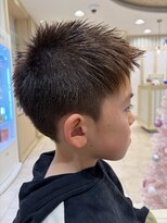 アッシュ 仙川店(Ash)&nbsp;キッズカット/セルフカット失敗/ストレートヘア/美容室で直す