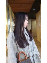 ブロッサム ひばりヶ丘(Blossom)&nbsp;long layer　20代30代◎韓国風ふんわりレイヤーグレージュカラー
