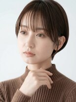 モッズヘア 越谷(mod's hair)&nbsp;シースルーバング似合わせカット小顔丸みショートA7越谷20代30代