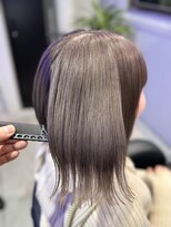 ブルー(Blue)&nbsp;ラベンダーグレージュ×髪質改善トリートメント［hair&spaBlue］