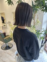 オサヤ ヨウカイチ(OSAYA YOKAICHI)&nbsp;外ハネボブ20代30代人気スタイル☆