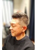 アップバングショートスタイル