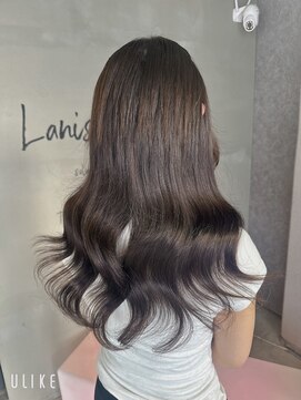 ラニシス ヘアー(Lanisis Hair) ツヤツヤ黒ロング!