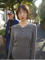 ランプ 代官山(the lamp)&nbsp;ウルフボブレイヤーカット大人可愛いアッシュブラウンカラー