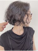 【morio原宿】くるくるボブパーマ 外国人風パーマ 宮本