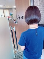 アミリー 成田東町店(Amily) 髪質改善でまとまる丸みショートボブ