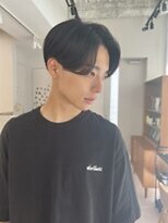 メンズサロン サンド 横浜(Men's salon sand) 刈り上げセンターパート/フェザーパーマ/サーフカール