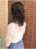 〈浅草美容室〉ミディアムレイヤー×パーマ