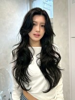 オニキス(ONYX) レイヤーカットブリーチなしダブルカラー髪質改善原宿