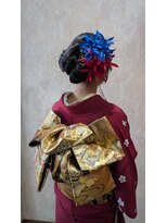 ヤマウエ(YAMAUE)&nbsp;成人式のヘアセットとお着付け
