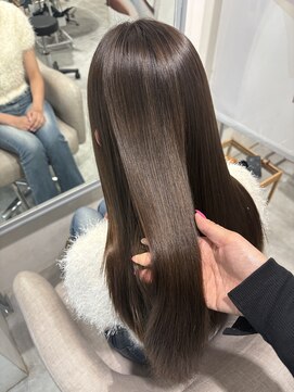 インスヘアー 梅田(INCE HAIR) オリーブブラウン