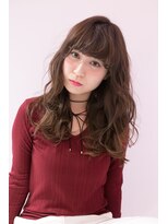 ヘアーアンドファッションシオミエイチ (hair＆fashion shiomi H) 【shiomi H】 ゆるふわ大人可愛いロングスタイル