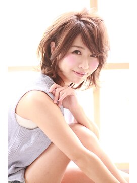 バグズ ヘアデザイン 桔梗が丘店(Baguz HAIR DESIGN) 耳掛けユル可愛いショート