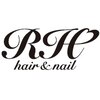 ヘアーアンドネイルアールエイチ(hair&nail RH)のお店ロゴ