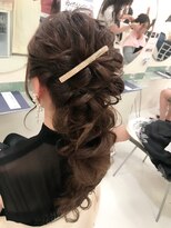 ブリエ(briller) TAKAKOstyle☆波ウェーブ編みおろしカジュアルstyle