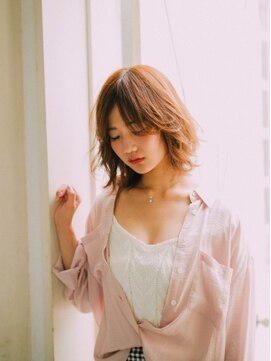 エマージュ 蒲田(Emerge) ゆるふわミディアムボブ