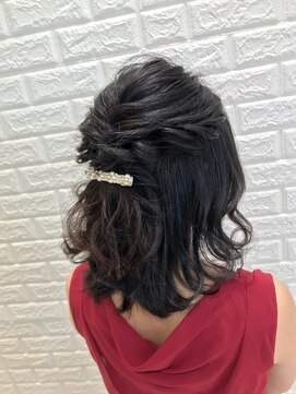 モードケイズ 松原店(MODE K's) お呼ばれハーフアップ