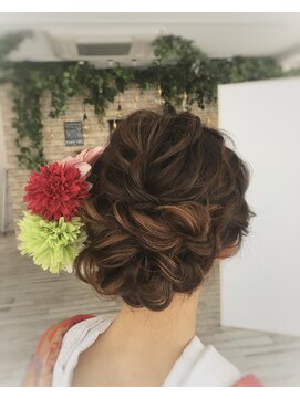 ヘアアンドケア エジェリラボ(hair&care egerie lab) 和装アレンジegerieスタイル