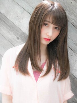 ルティア 池袋(Lutia) マロンベージュ ナチュラルワンカール