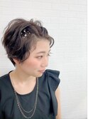 ハンサムショートさんのショートアレンジ♪大人可愛いアレンジ