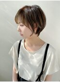 【flap MICHI島田和也】小顔に見えるショートボブ