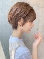 ディルト 代々木上原(DILT)&nbsp;横顔美人☆大人ショートボブ/艶ベージュ
