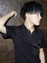 グロウ 天神店(growth) ブルーブラック×マッシュ