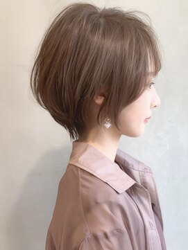 リヴ オオサカ(LIV OSAKA) 【 LIV OSAKA 】大人可愛いショートボブ＿ショコラカラー