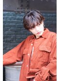 大人かわいい前髪セシルカットココアブラウンフリンジウェーブ