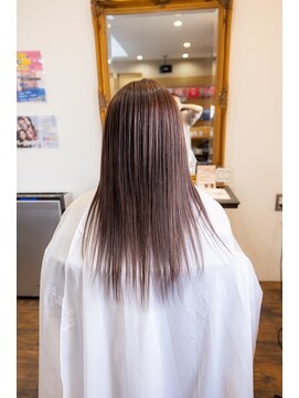 ヘアーメイク ダンス(hair make DANCE) 白髪ぼかしハイライトのメンテナンスカラー☆