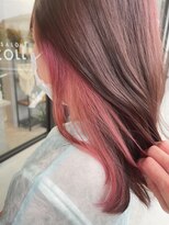 ニコル(NICOLL)&nbsp;ピンクインナーカラー