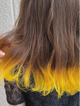 おしゃれが大好きな若者集合☆ブリーチ/ハイトーンカラーと”あなたらしさ”が叶う♪仕上がりに大満足◎！